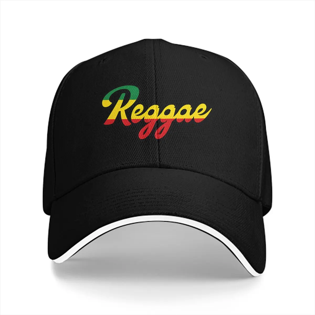 Reggae_1 Baseball Cap Men Hats Women Visor Protection Snapback Rasta Design Caps