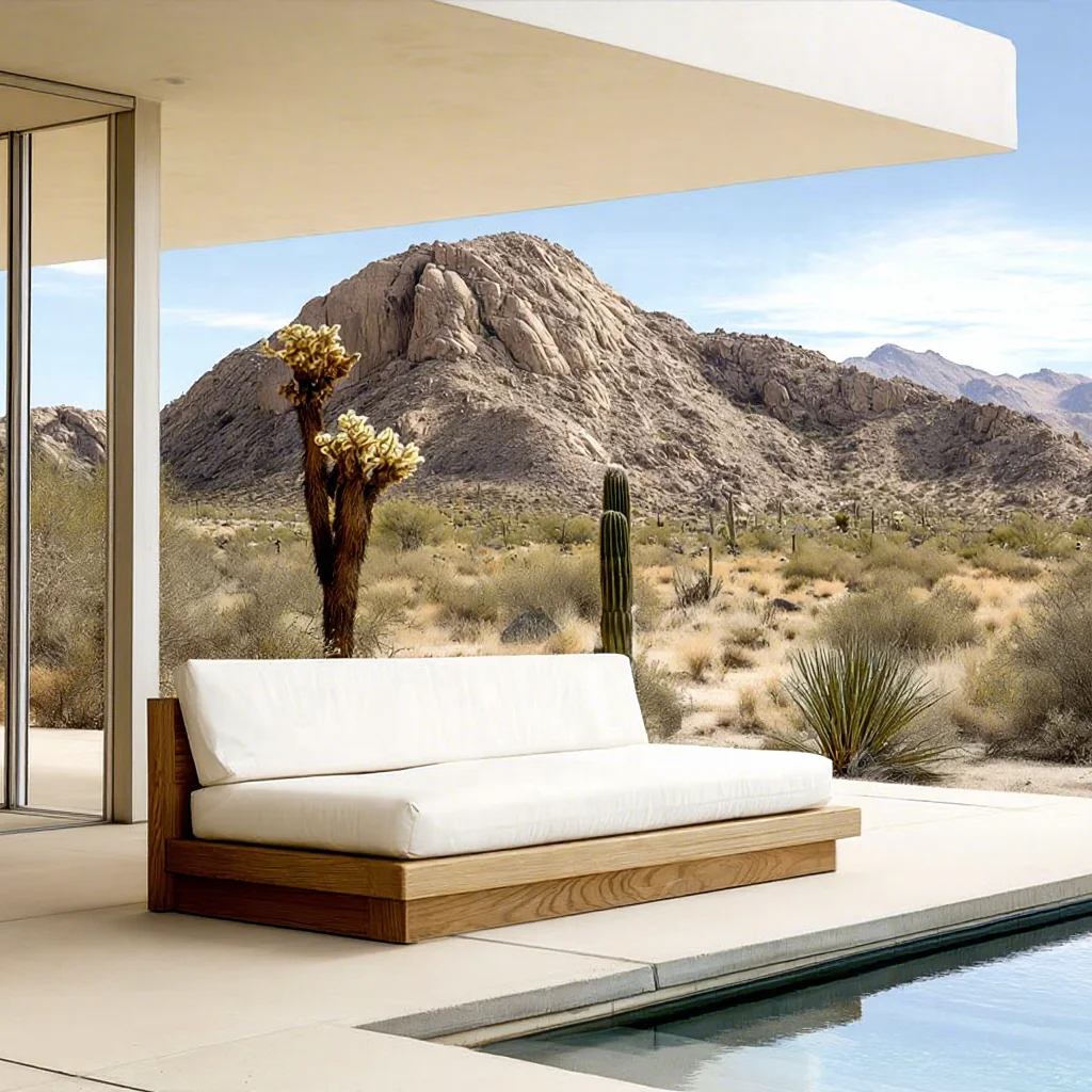 

Luxury Outdoor Teak Sofa Garden Sofa Sectional Wood Couch Sofa Teak Patio Furniture Waterproof Wood Patio Set