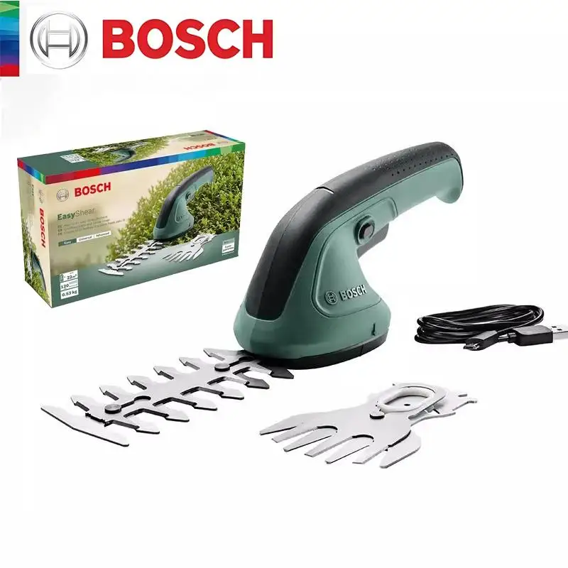 

Bosch Cordless Hedge Trimmer 3.6V Multifunctional Electric Shear Cutter for Grass Bonsai Shrub Pruning Shears Garden Power Tools