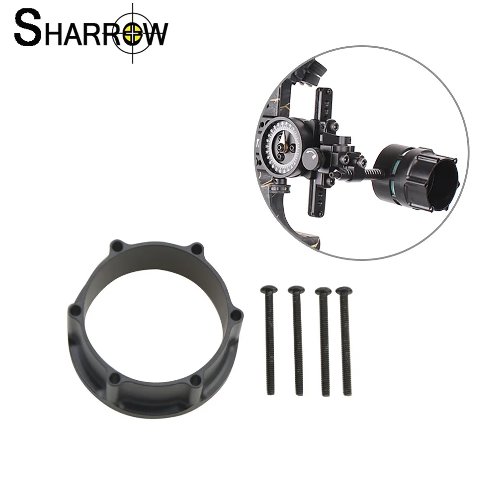 Archery Compound Bow Sight Adapter Single Pin Five-Pin Sight for DIY Hunting Shooting Accessories