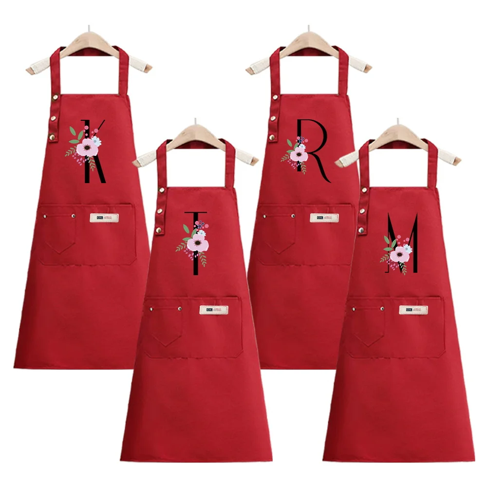 

The Kitchen Apron Features An Adjustable Design with Storage Pockets Made of High-quality Wear-resistant Fabric Practical Use