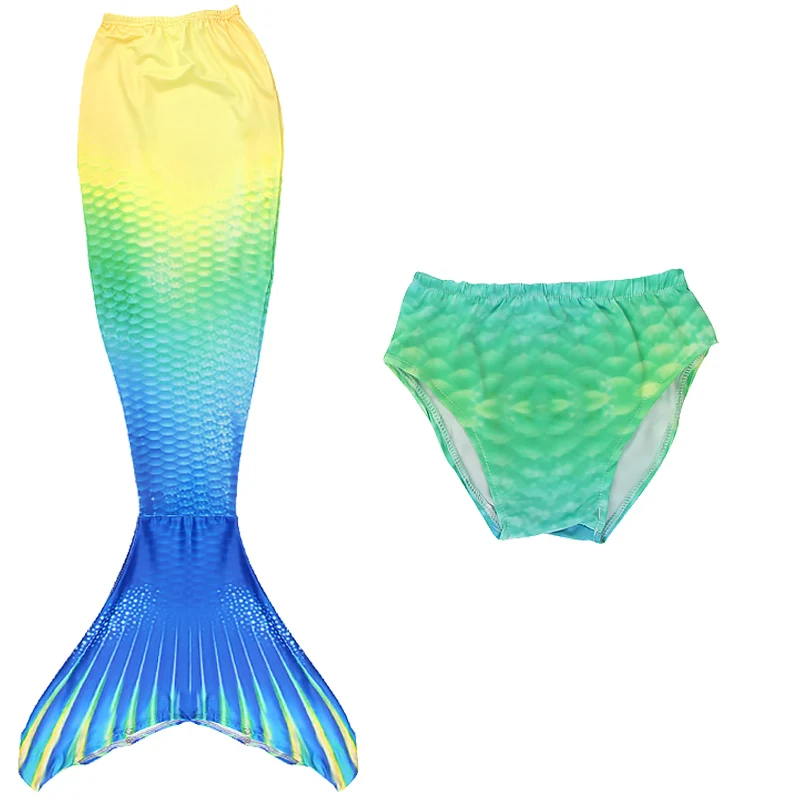 mermaid swimming skirt, mermaid fish tail role-playing costume, birthday gift, creative swimsuit, and short shorts a view 3
