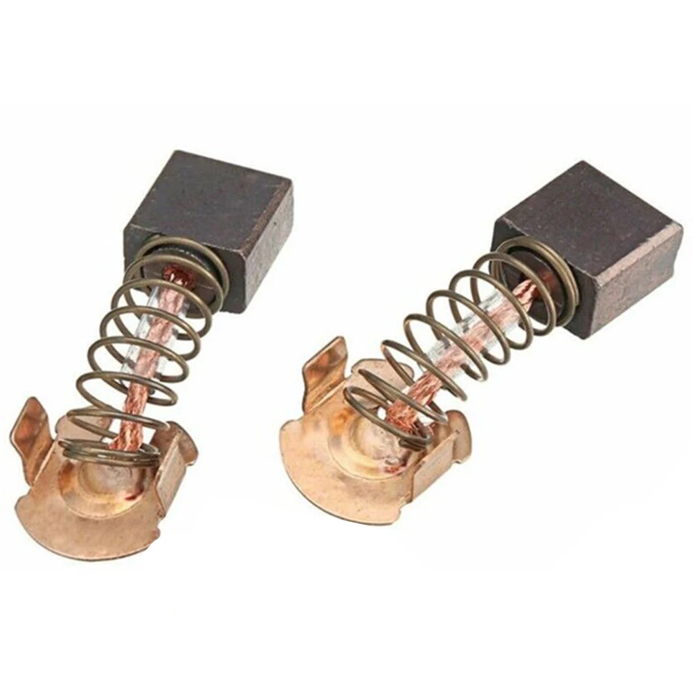 Escobillas de fibra de carbono, 2 unidades/juego, 7x10,8x11mm, para MAKITA CB-441 CB-432, repuesto de cepillos de Metal gris