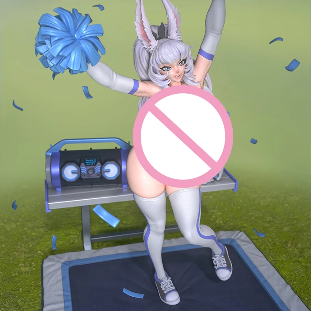 

1/24 3d Printing Model Kit Beauty Cheerleading Dance NSFW Anime Figure Model Kit DIY Miniature Reduction Statue Unpainted Toys