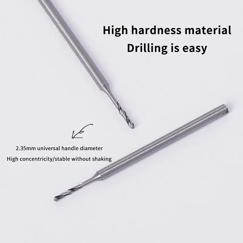 

[WHB]Nail Drill Pierce Bit For Jewelry Open Ring Nail Art Decorative Piercing Tungsten Steel Grinding Head Precise Hole