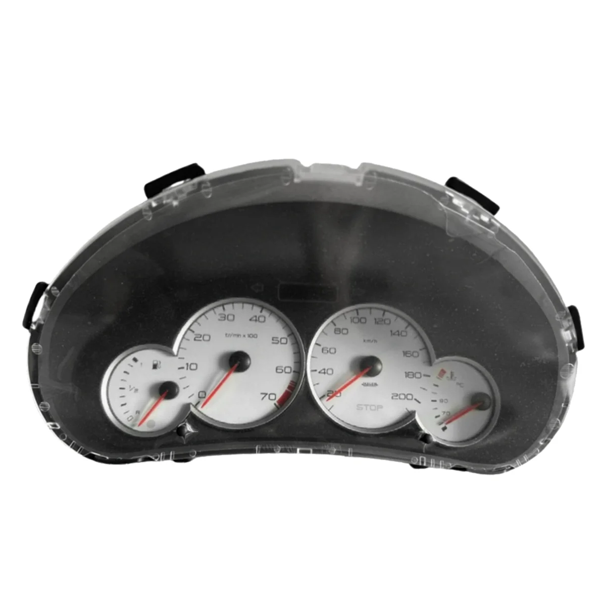 MT Car Fuel Instrument Cluster Assembly 9648837080 6104VG for Peugeot 206 2005-2008 Instrument Meter Dashboard Manual