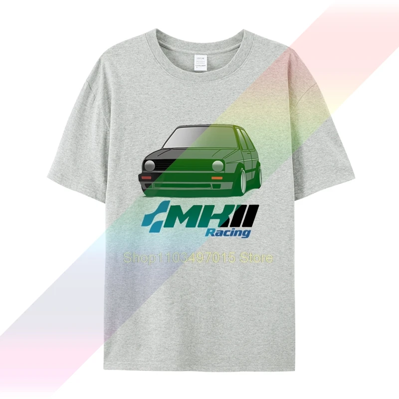 2019 New Fashion Cool Tee Shirt Fashion Golfs Mk2 Gti Racings T-Shirt Japanese car fans MKII Custom T-shirt