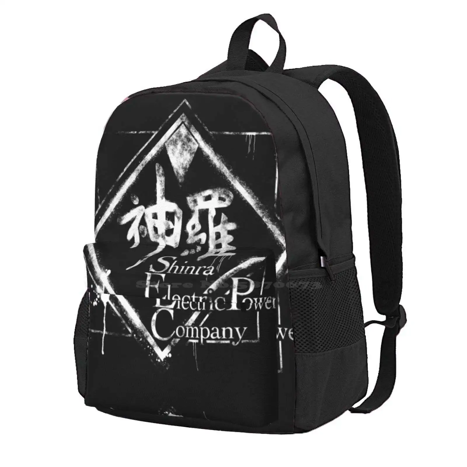 Shinra Inc Hot Sale Schoolbag Backpack Fashion Bags Shinra Inc Vii Final Fantasy 7 Remake Anime Ff7 Gaming Gamer Japanese Cloud