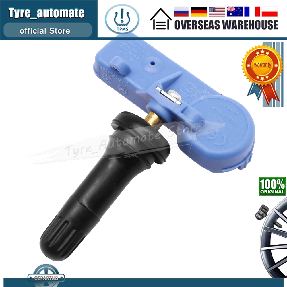 Sistema de control de presión de neumáticos TPMS para Opel Corsa E Adam, Vauxhall, Chevrolet, 2014 MHz, 2019-433, SENSOR de neumáticos 13581561