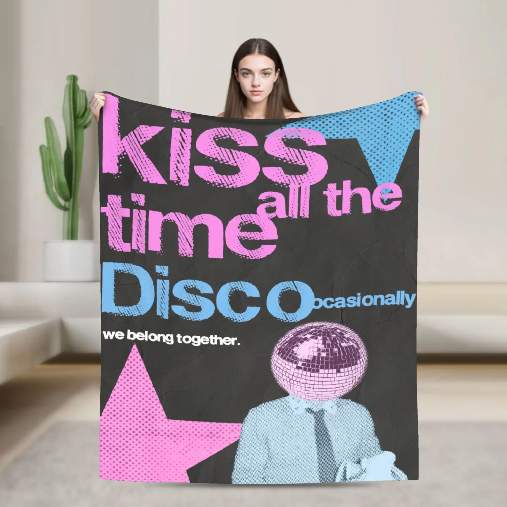Harrys Styles Kiss All The Time Disco Warm Cozy Blankets For Home Decor  Aesthetic Throw Blanket Autumn Travel Flannel Bedspread