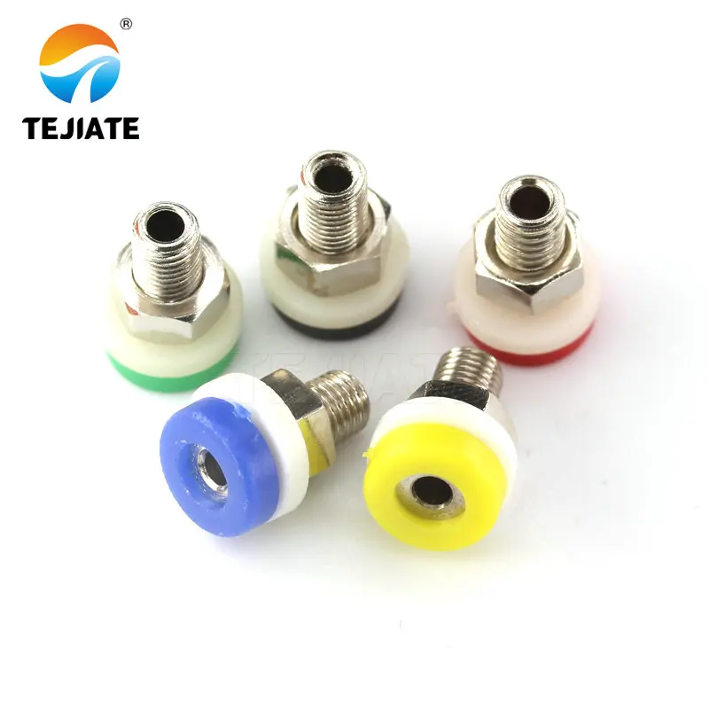 Banana Plug Soquete com Furo, Fonte De Alimentação De Cobre, Terminal, Teste, 2mm, 1Pc