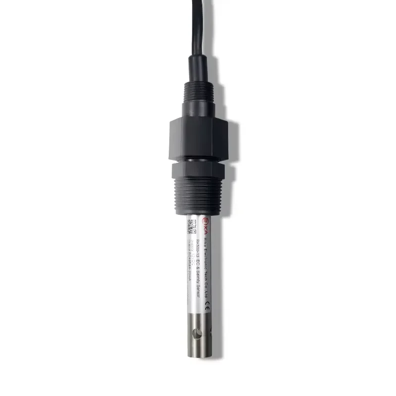 for RIKA RK500-13B High Precision Temperature Corrosion Resistance Online 4-20mA Water Conductivity EC Sensor Electrode Meter