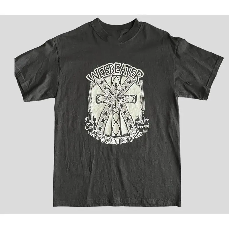 

Футболка Weedeater Band And Justice For Y'All, хлопковая черная, все размеры S 5Xl
