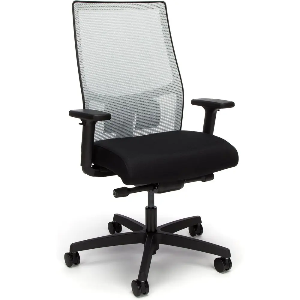 

Ergonomic Fabric Office Chair: Adjustable, Swivel, Comfortable for Long Hours, Suitable for Home Desks
