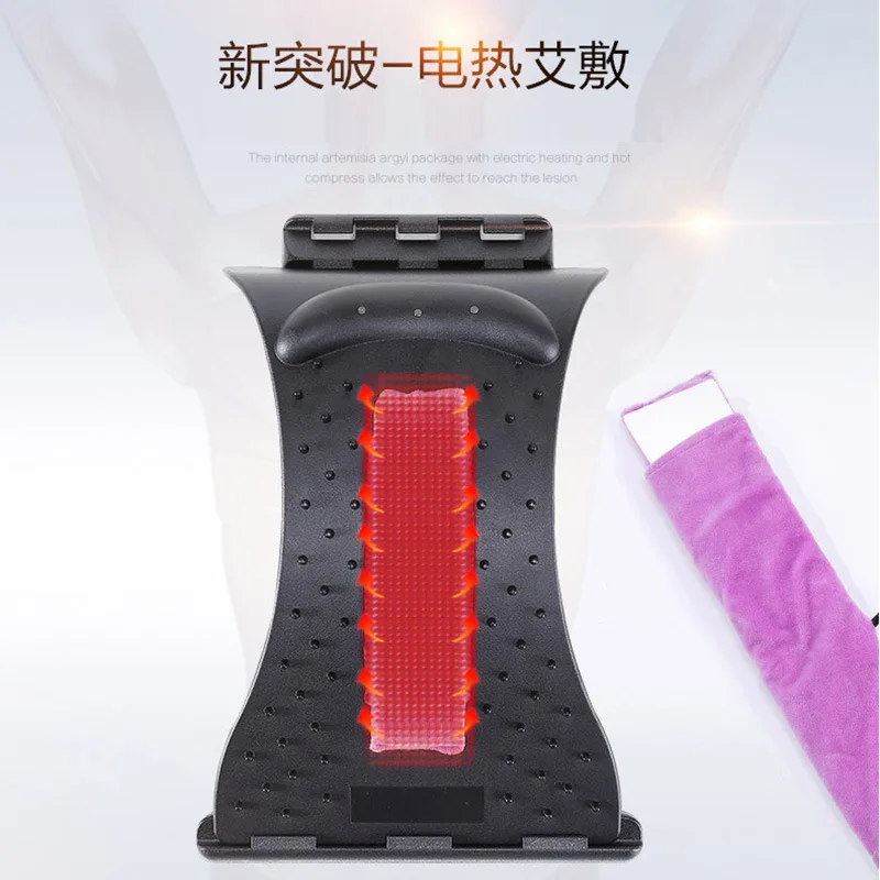 

Electric stretcher lumbar disc discomfort lumbar stretcher lumbar support massager correction sedentary standing backrest