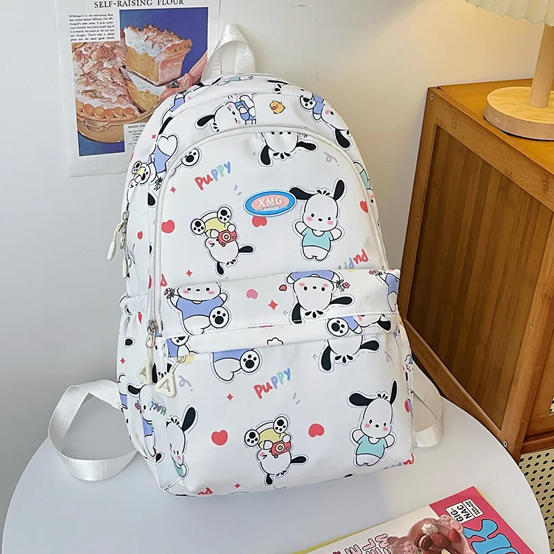 Hello Kitty Schooltas Grote Capaciteit Schattige Rugzak Voor Junior Middelbare En Middelbare Scholieren Veelzijdige Cartoon Rugzak