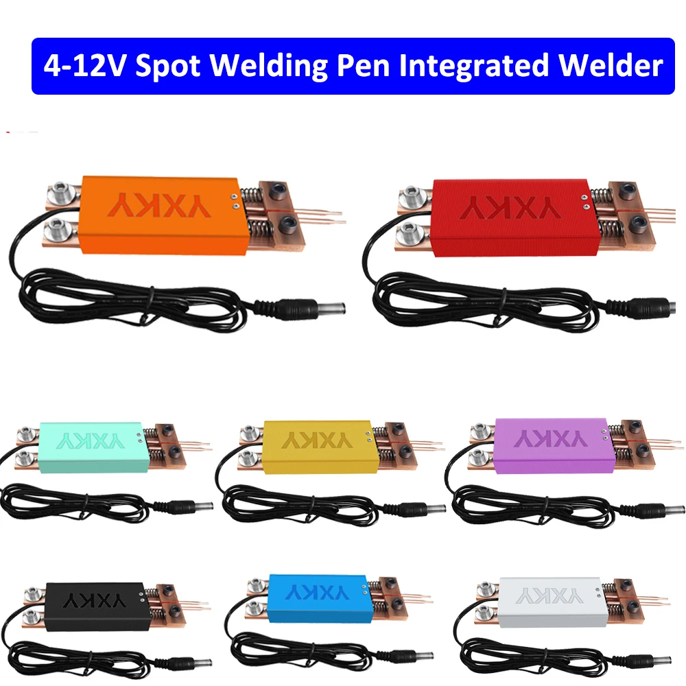 4V-12V 800A Spot Welding Pen Integrated Spot Welder Hand-held with Automatic Trigger For 18650 Battery Mini Spot Weld Machine