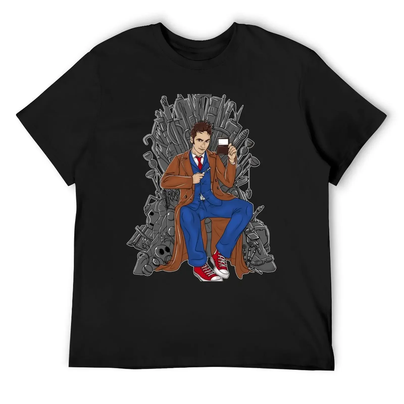

Throne of Time T-Shirt sweat summer shirt funny meme t-shirts luxury clothes men