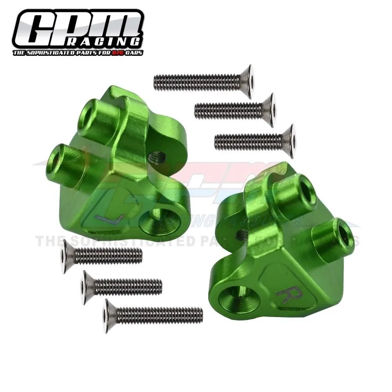 GPM Aluminum Rear Upper Axle Mount Set For Suspension Links For LOSI 1/10 BAJA REY / ROCK REY