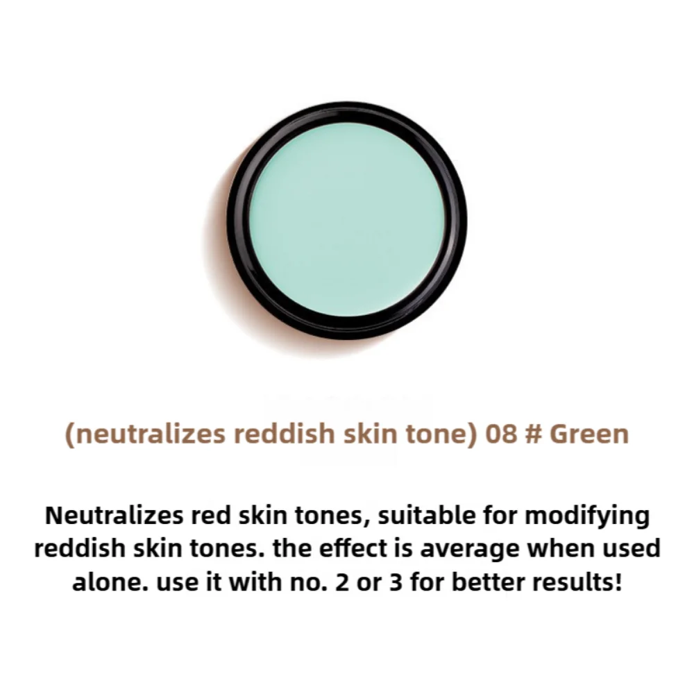 New Multicolor Concealer Beautify Brighten Covering Tattoos Cream Fine Smooth Natural Cosmetics Portrait Photography