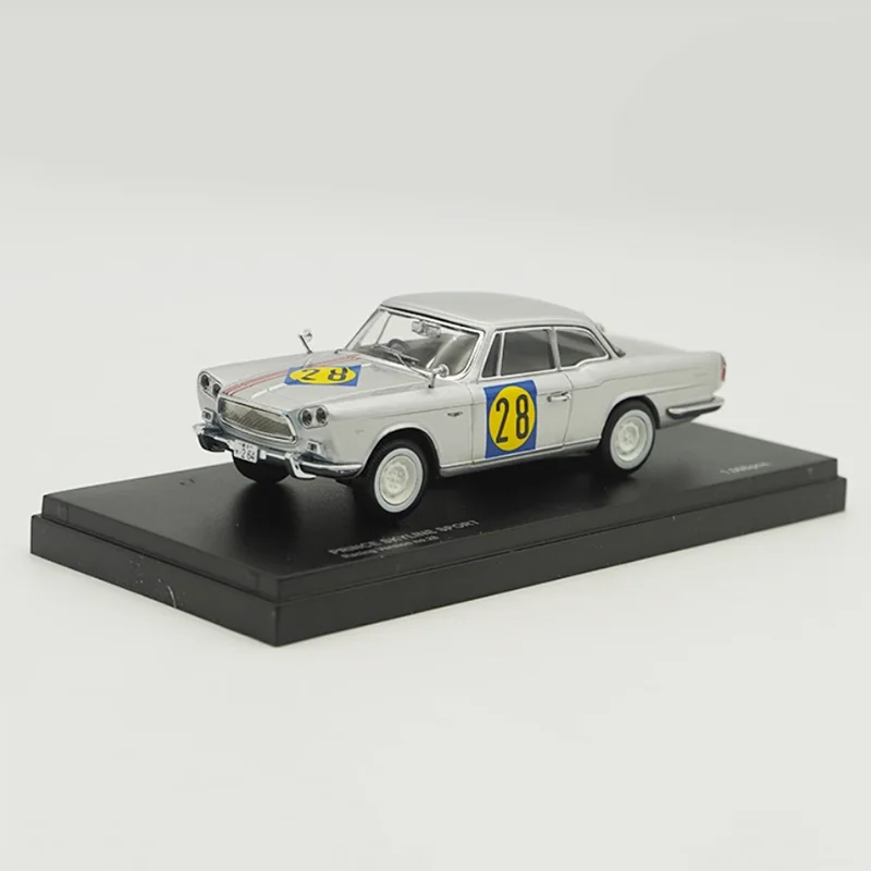 KYOSHO Diecast 1/43 Scale Nissan PRINCE SKYLINE GTR Alloy Classic Car Model Collection Souvenir Display Ornaments Vehicle Toy