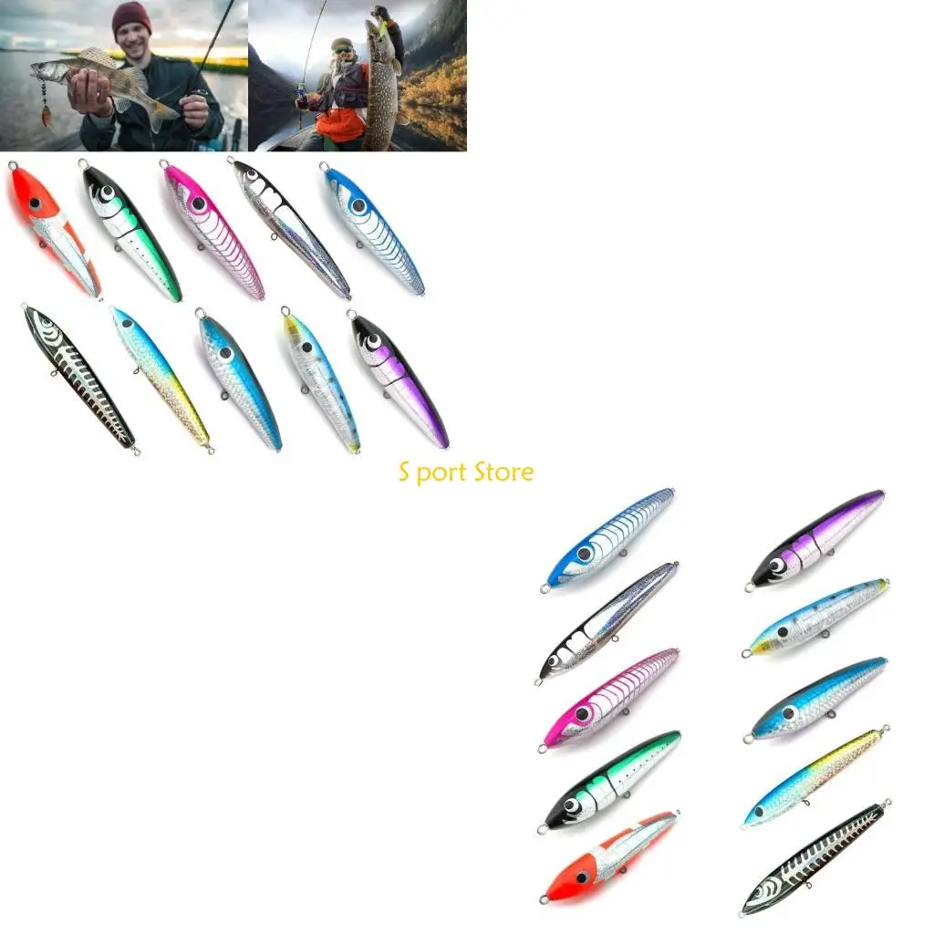 

U2JB 265 мм Плавающие рыболовные приманки, приманки для морской рыбалки, твердые приманки для ловли форели, искусственные с