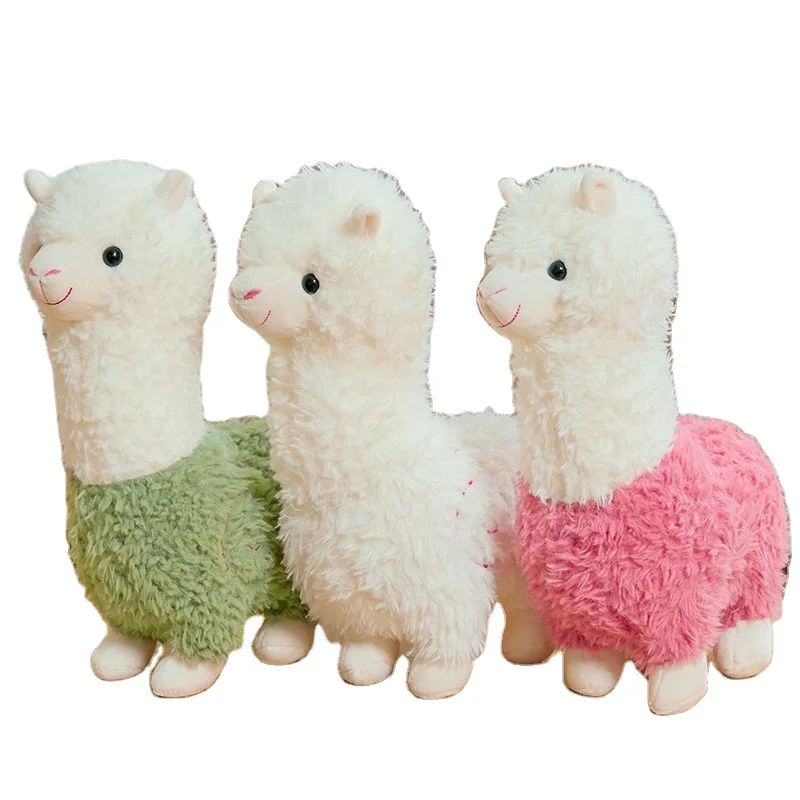 

Hot selling cute soft goat alpaca plush pillow plush animal doll best birthday gift company toys