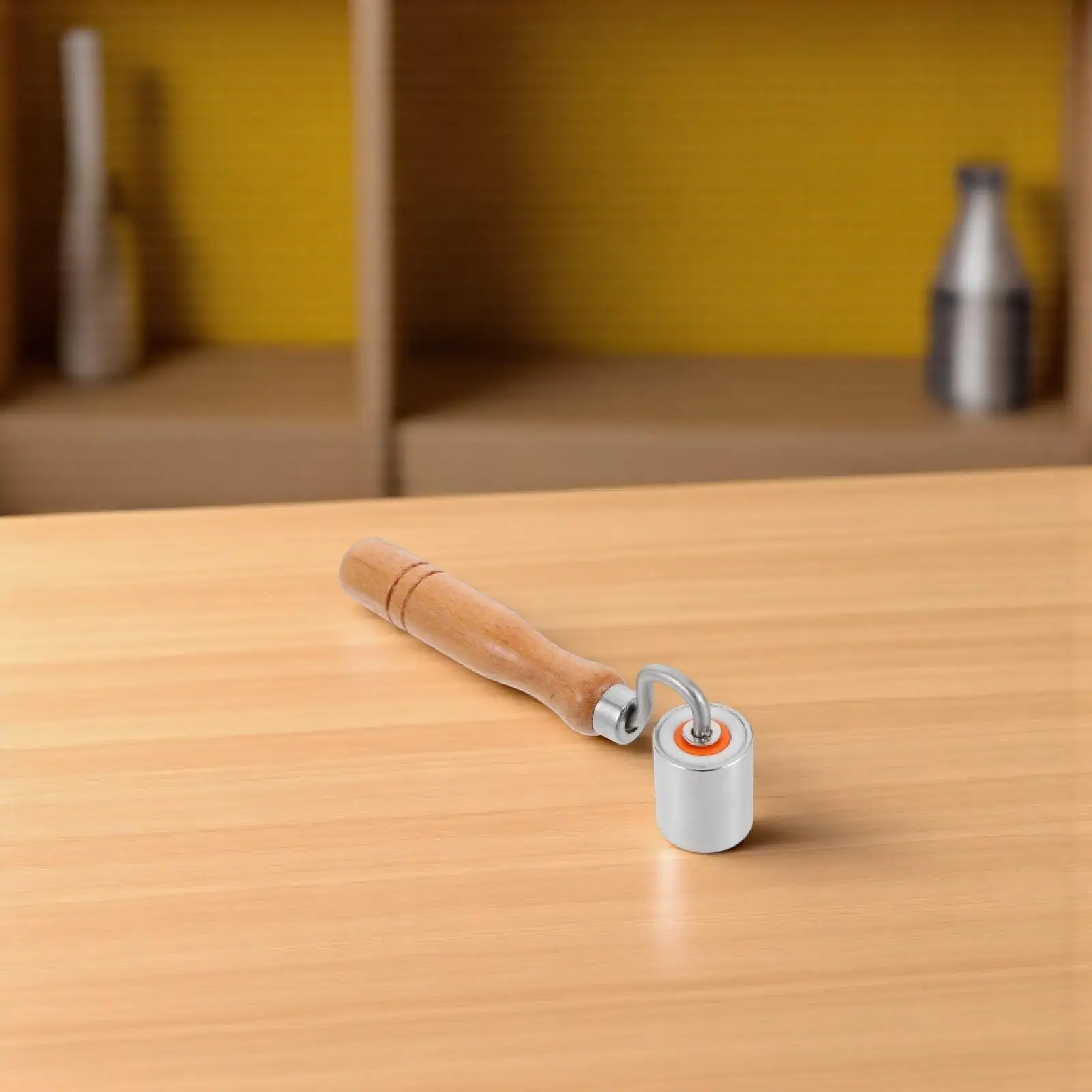 

Прочный валик для швов обоев из нержавеющей стали с деревянной ручкой для бесшовного нанесения, строительный валик для швов обоев