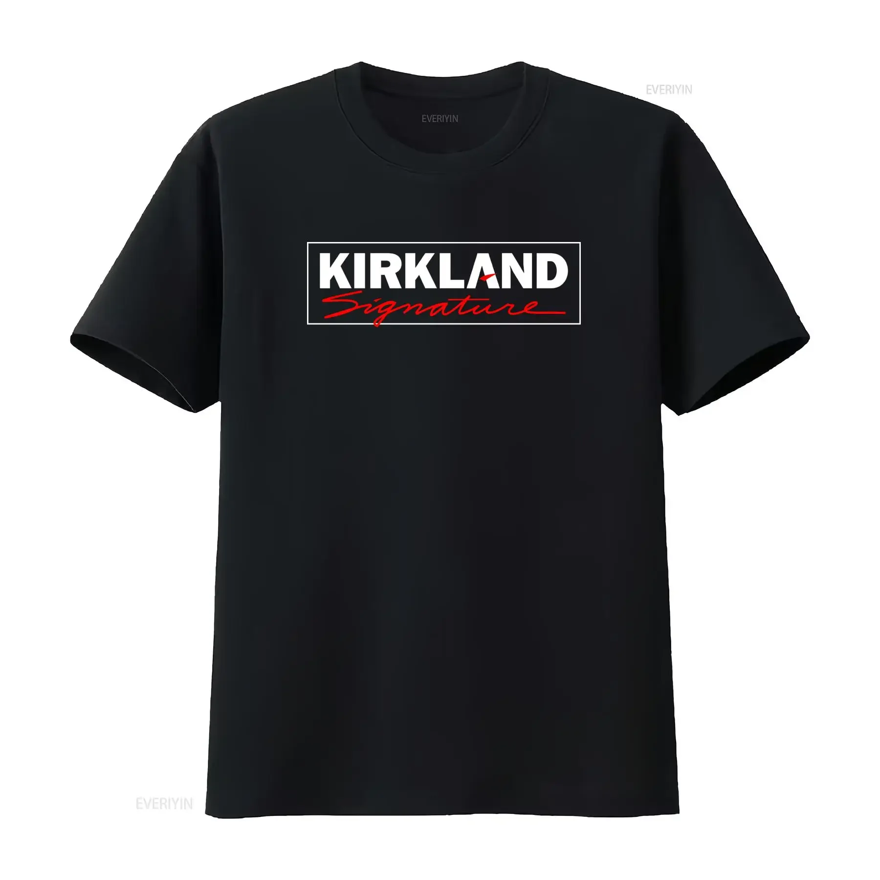 Kirkland Signature Official Costco Brand Logo T Shirt Men 2Xl Women 3Xl Fashion Casual  vintage Washed Breathable Stylish homme