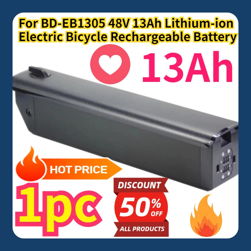 

For BD-EB1305 48V 13Ah Lithium-ion Electric Bicycle Rechargeable Battery
