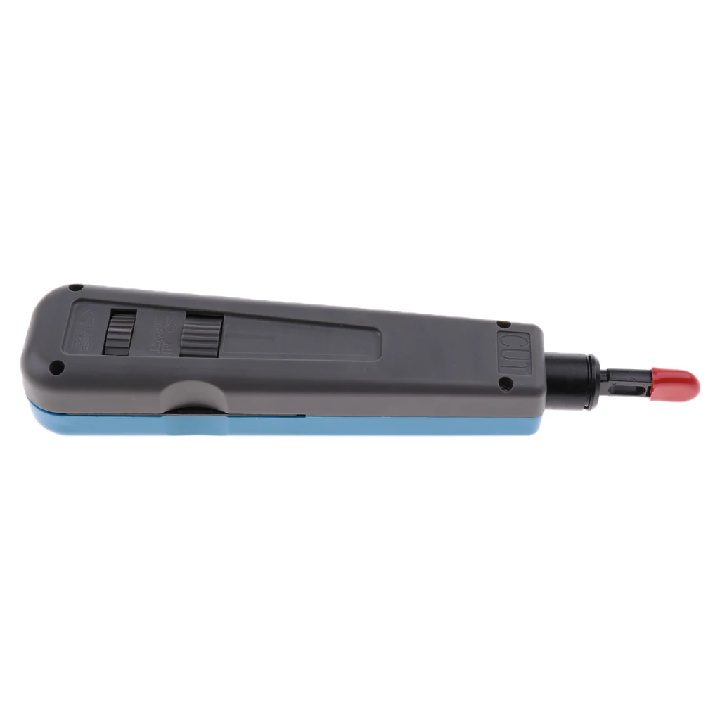 Professional Cable Punch Tool Ergonomic Wire Stripper Cutter Set for Network Installation and Wiring