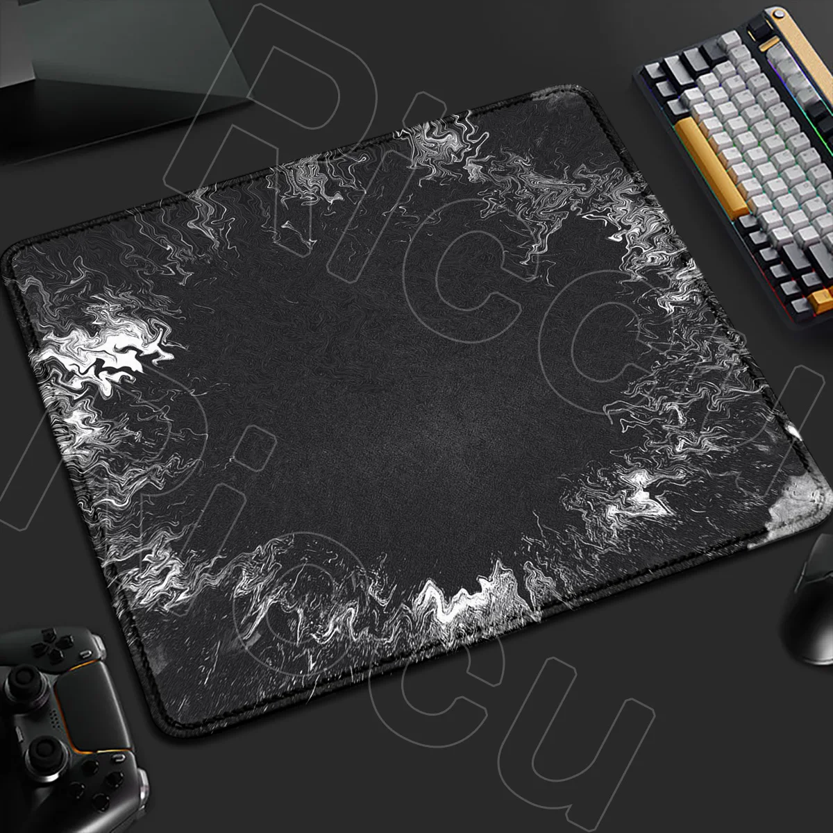 HD Cloud Mist Xs Tischunterlage Gaming Kleine Mausmatte Gummi PC Tastatur Schreibtischunterlage Rutschfest Beste Wahl Maus-Schutzunterlage – Detail 2
