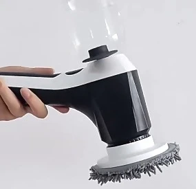 100W High Power Cordless Electric Scrubber IPX8 Waterproof Handheld Brush with Replaceable Heads