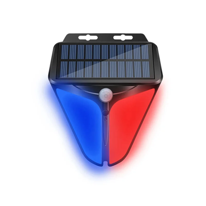 

Wireless Solar Powered Alarm Human Body Sensing Light Sensing Alarm with Waterproof Function for Outdoor Warning