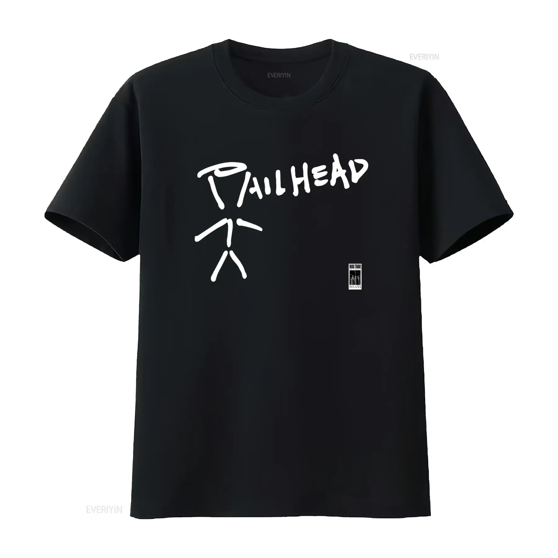 Vintage 80s 90s Pailhead Black L T Shirt Wax Trax Records Ministry Ian MacKaye Minor Threat Fugazi Industrial Rock Punk Band