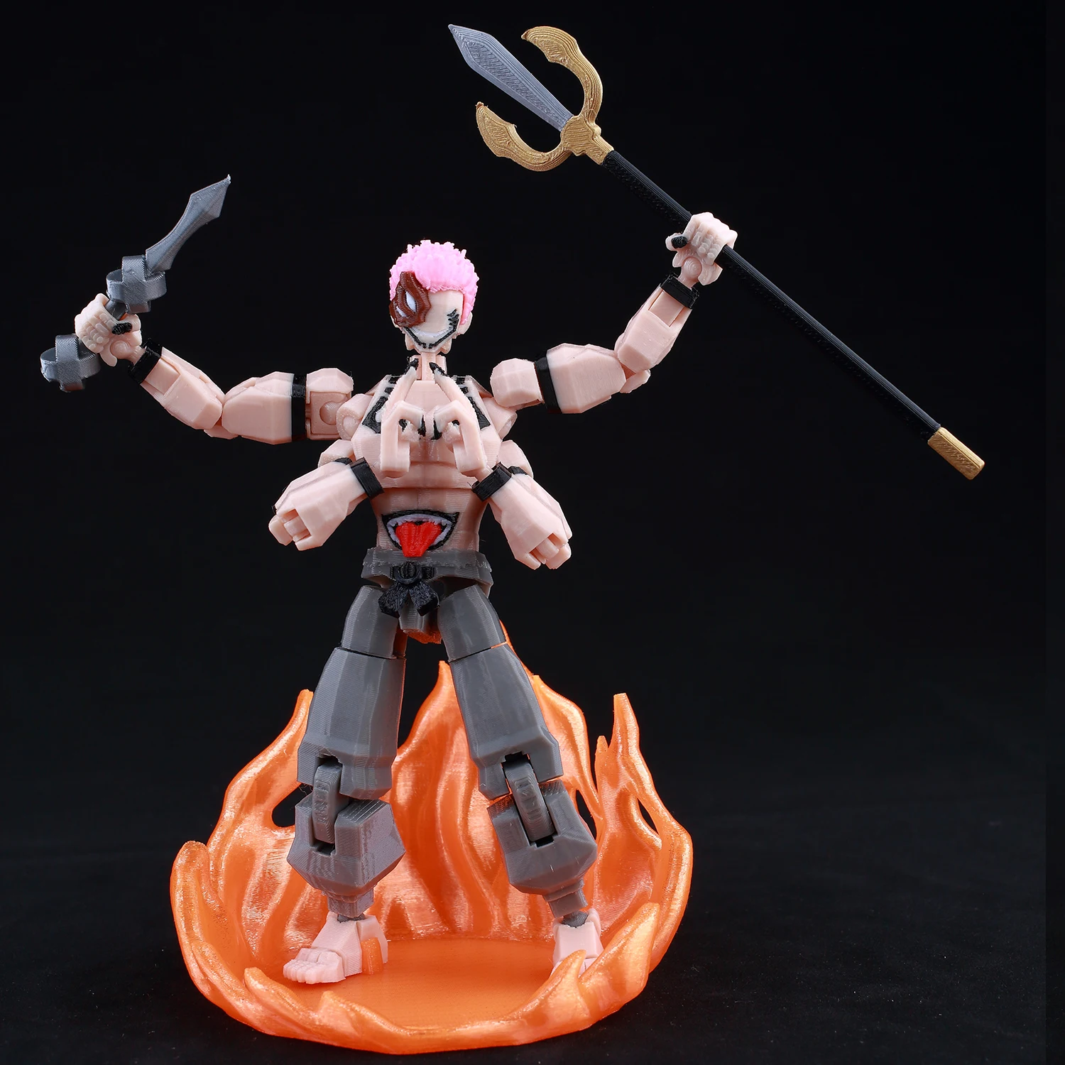 フィギュア13点 9L3D プリントマルチジョイントアクションフィギュア T13 Titan13 呪術