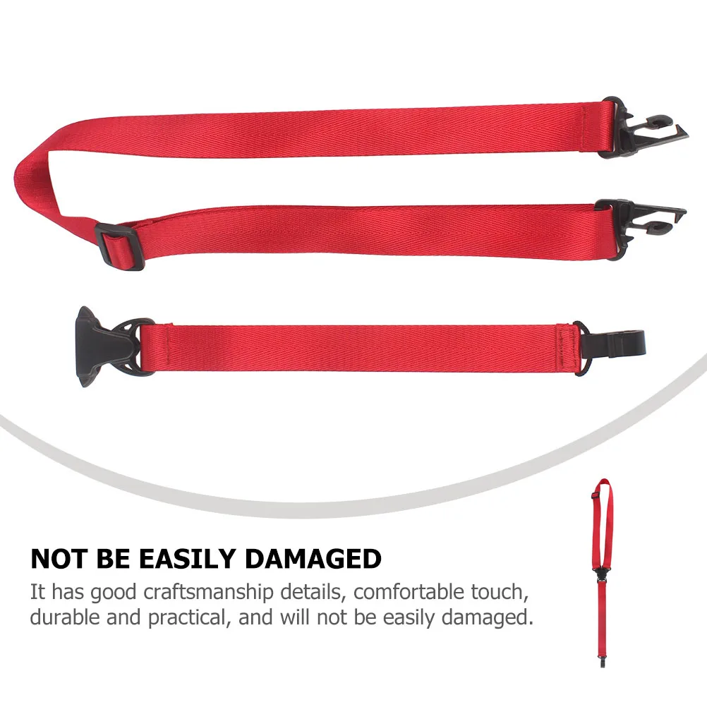 

Durable Portable Carrying Strap For Ukulele Instrument Accessory Adjustable Foldable Polyester Lanyard Dirt Resistant
