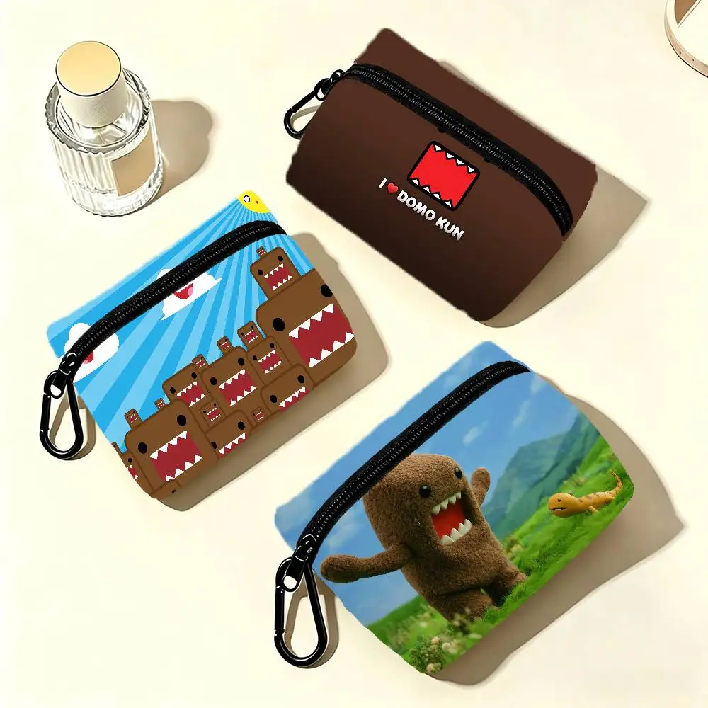 Anime Domo-Kun Coin Purses Cute Wallet Women Leisure Zipper Coin Pouch Lady Cases Giirls