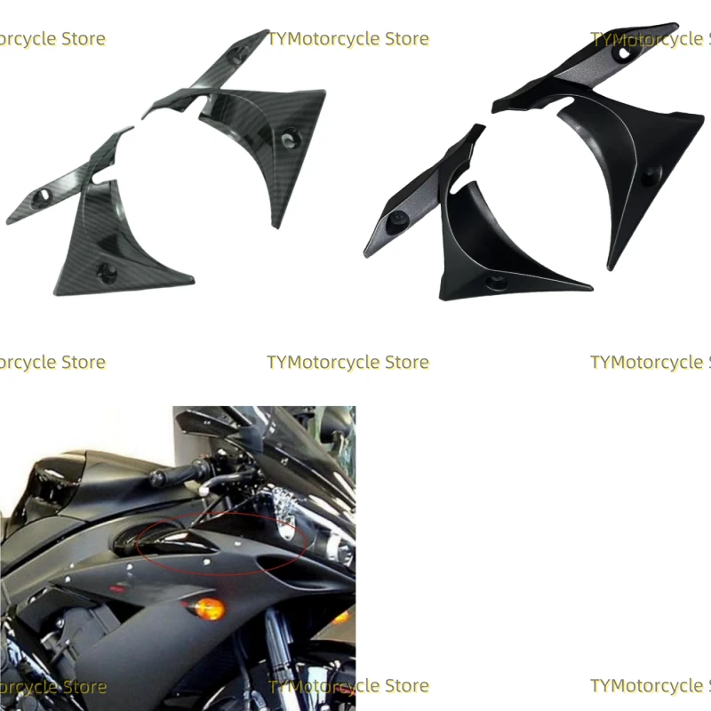 

Upper Side Inner Fairing Cowling Fit for Yamaha YZF R1 YZFR1 YZF-R1 2004 2005 2006