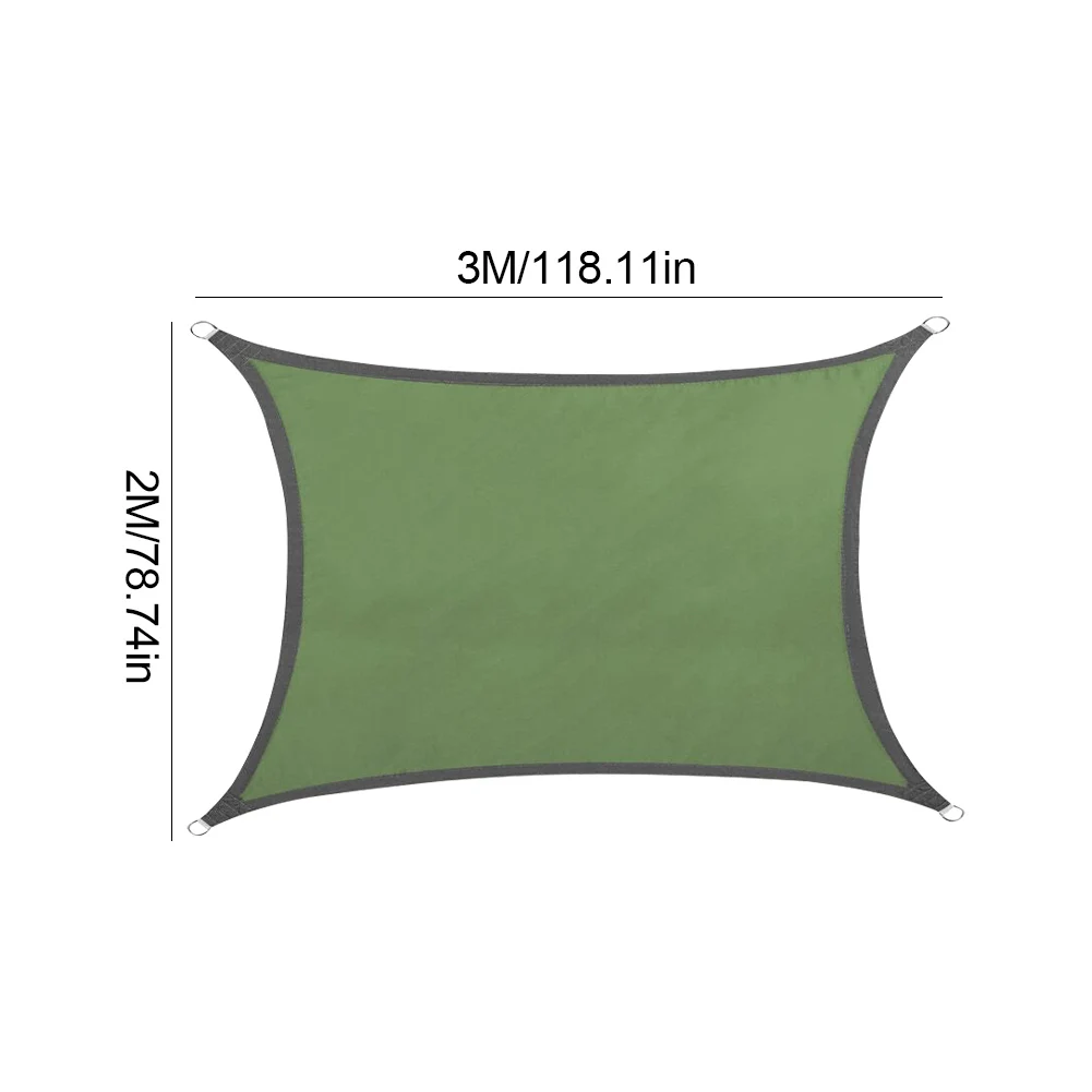 

Sun Shade Sail Canopy UV Block Oxford Cloth Sun Shade Breathable with D-Ring Sun Shade Cloth for Outdoor Patio Garden Backyard