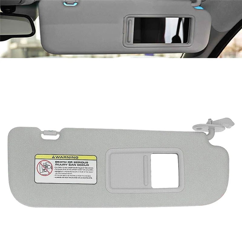 Car Sunshade Shield Right Side Sun Visor for Hyundai Elantra MD 2011-2015 852203X000TX