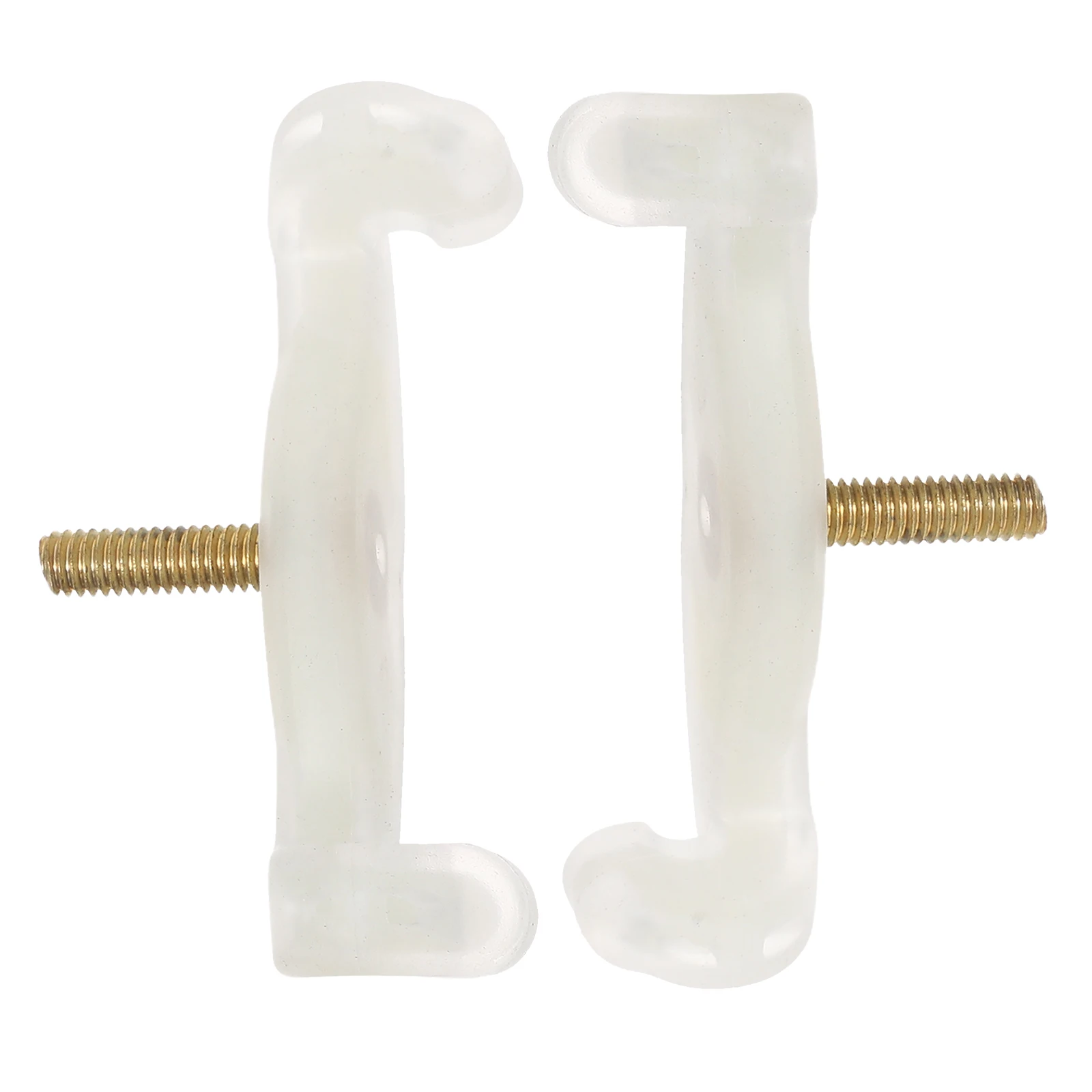 

2pcs Violin Shoulder Rest Feet Non Slip Resin Cushion Pad For 1 2 Size Beginner Support Bracket Detachable Replacement Part