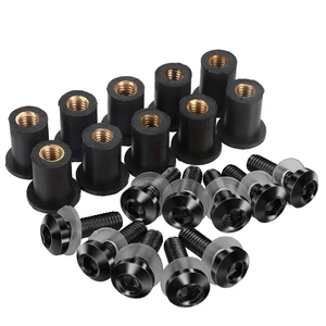 Parafuses -Schrauben für Honda, CBR1000RR, CB1000R, CBR600RR, CBR600F, CBR600F4I, CBR929RR, CBR954RR, CB900F, CRF300L, 5 mm, 10pcs 8 Hauptverkaufsgremium CB1000R - №8