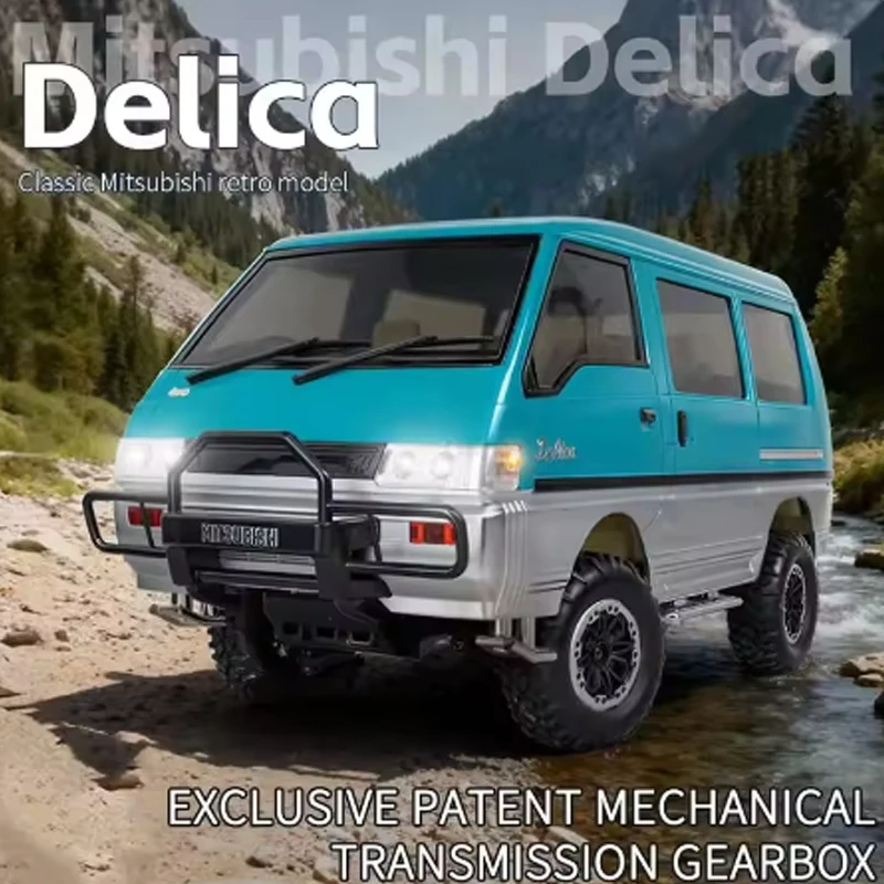 Nouveau 1:12 LDRC LD1296 tout-terrain Rc voiture Proportion complète 2 vitesses Transmission métal boîte de vitesses moteur Esc Servo lumière LED garçons cadeaux