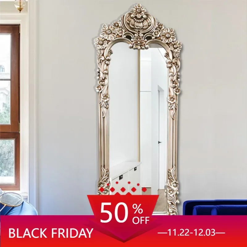 Wall Decorative Mirror Nordic Hanging Vintage Large Cosmetic Floor Decorative Mirror Full Body Espejos De Pared Home Decor