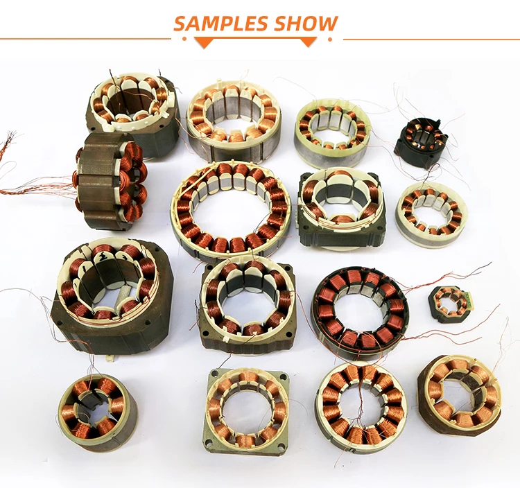 Lüftermotor, Rauchlampe, schwarze Maschine, 6-Stations-Stator-Innenwickelmaschine