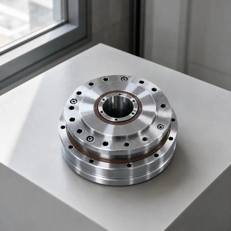 Ultra Low Lost Motion Strain Wave Gear Reducer 100 to 1 Ratio for LCD Panel Transfer Robot High Precision Rotary Axis