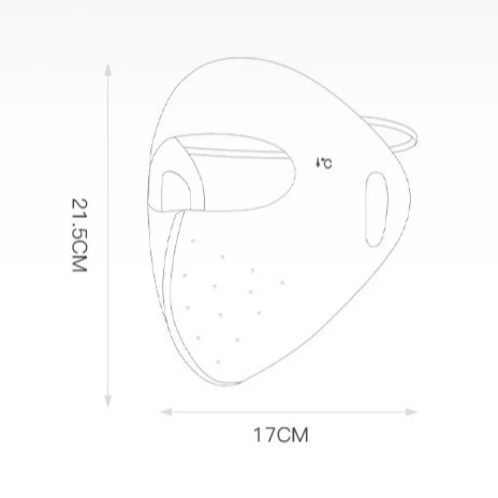 Новая дышащая маска из ледяного шелка, бесследная солнцезащитная маска с защитой от УФ-лучей и ветрозащитной веревкой, Gini для лица, унисекс