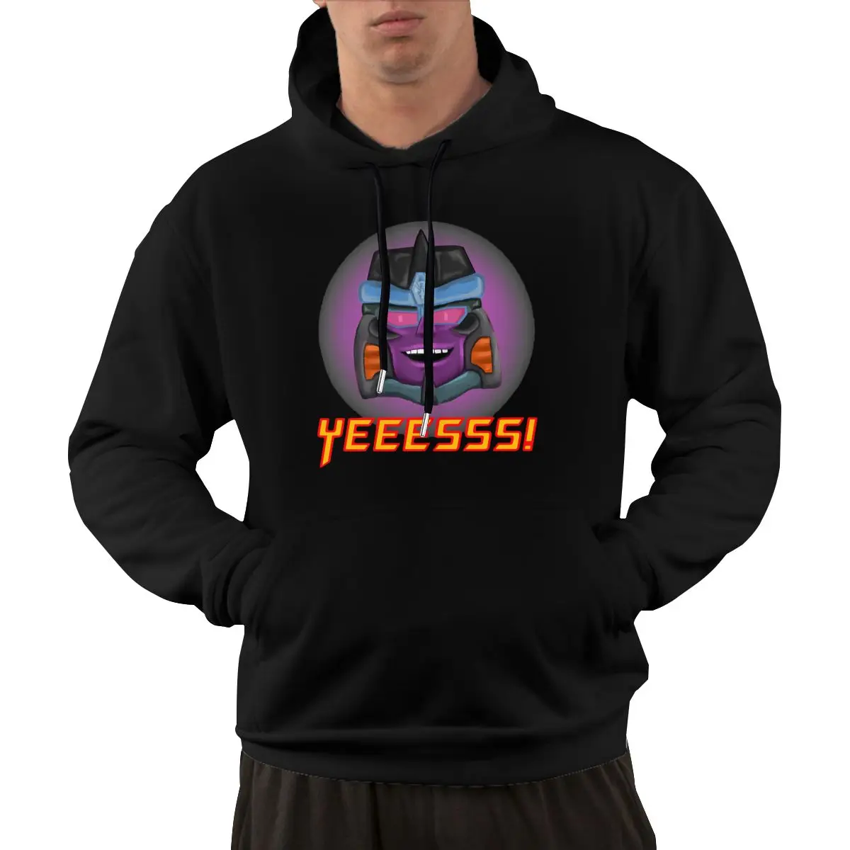 2024 High Quality Megatrons Beast Wars Classic Men's Hoodie Loose kangaroo pocket version Men's hoodie