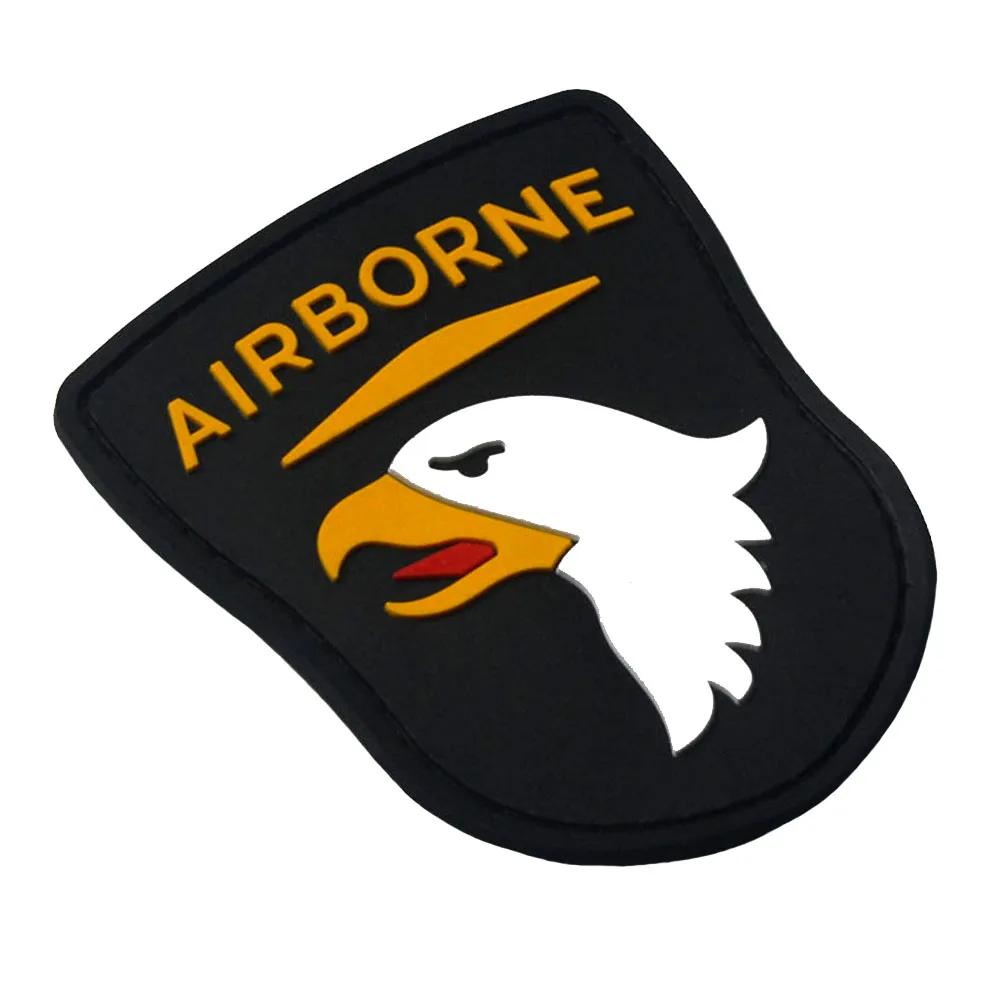 1 قطعة الولايات المتحدة 101st فرقة شارة المحمولة جوا المطرزة هوك وحلقة التصحيح التكتيكي